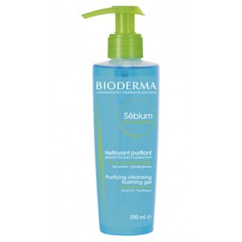 bioderma-sebium-gel-moussant-purifiant-pompe-200ml bioderma-sebium-gel-moussant-purifiant-pompe-200ml