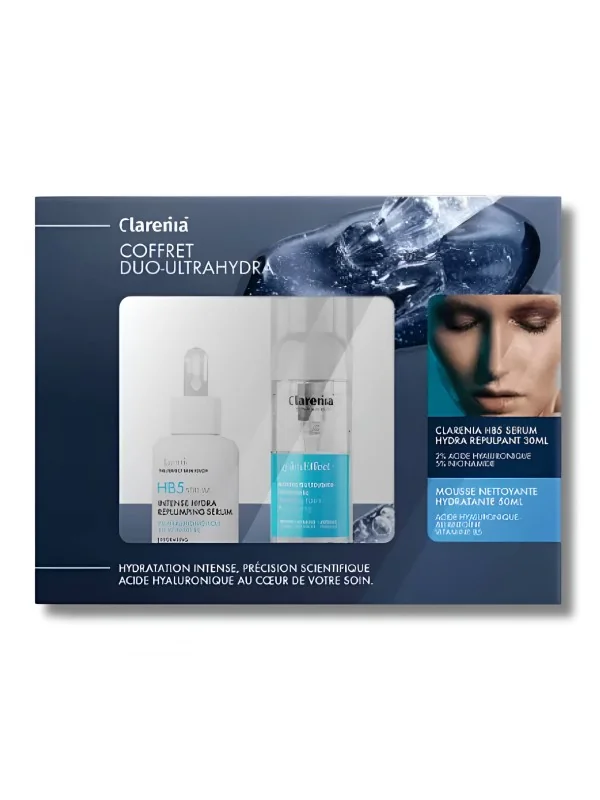 clarenia-coffret-duo-ultra-hydra-hb5-serum-30ml-hydra-effect-mousse-nettoyante-50ml-offerte-coffrets-et-cadeaux-clarenia clarenia-coffret-duo-ultra-hydra-hb5-serum-30ml-hydra-effect-mousse-nettoyante-50ml-offerte-coffrets-et-cadeaux-clarenia