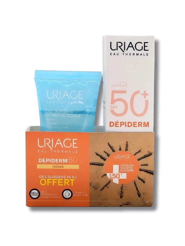 uriage-depiderm-soin-de-jour-anti-taches-spf50-30ml-gel-surgras-50ml-offert uriage-depiderm-soin-de-jour-anti-taches-spf50-30ml-gel-surgras-50ml-offert
