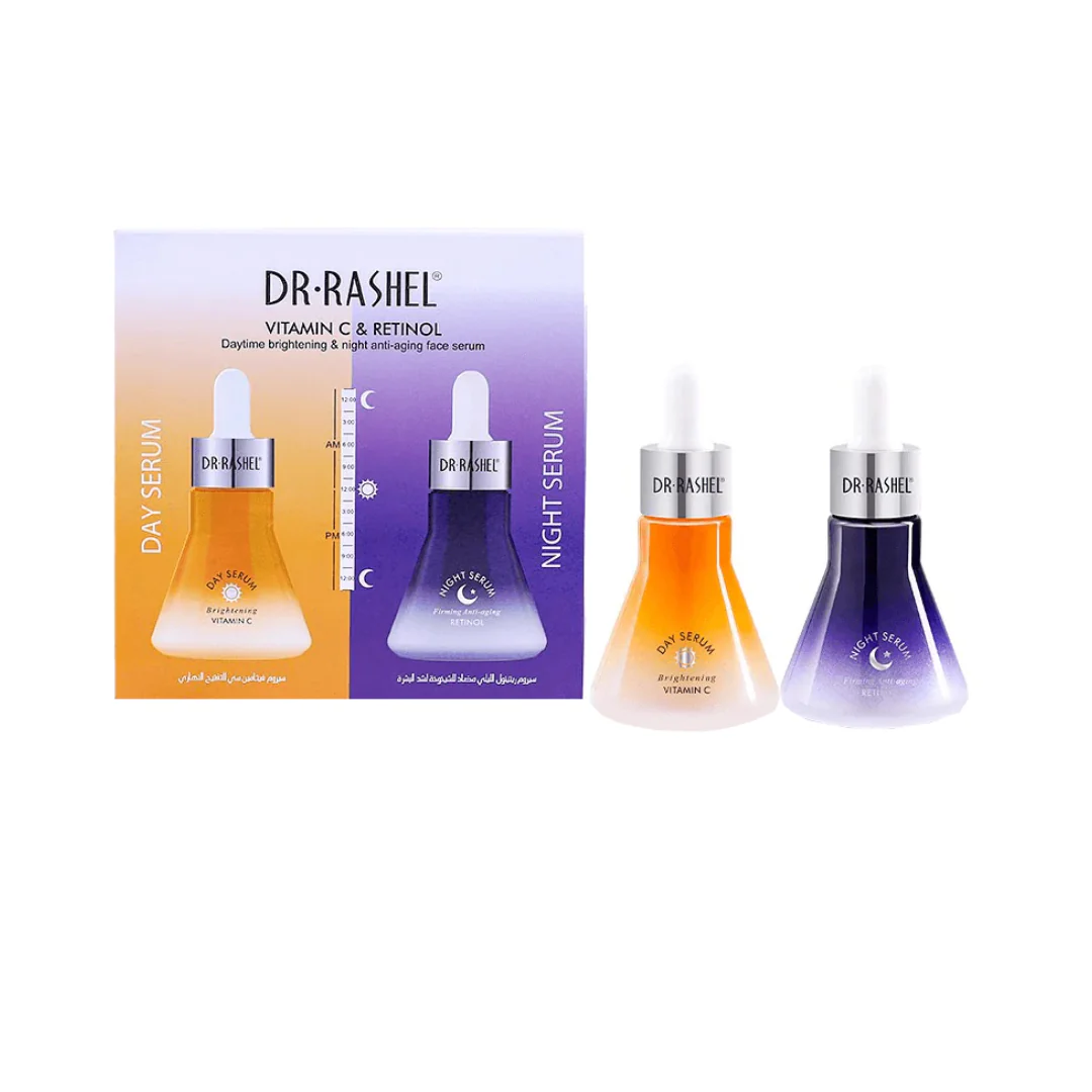 Dr.RashelVitaminC_RetinolDaytimeBrightening_NightAnti-AgingFaceSerum